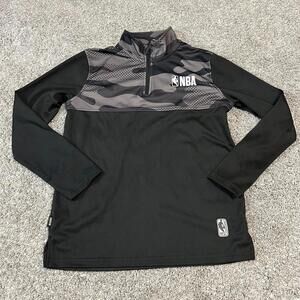 NBA Boys 1/4 Zip Long Sleeve Shirt size 10/12
